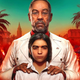 Far Cry 6 villain played by Giancarlo Esposito stands behind his son.